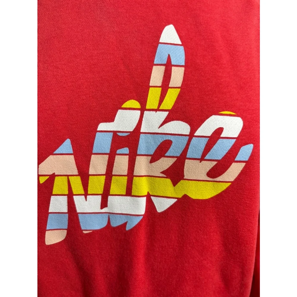 Women's Nike Hoodie Red Pink (coral) S - Picture 4 of 5